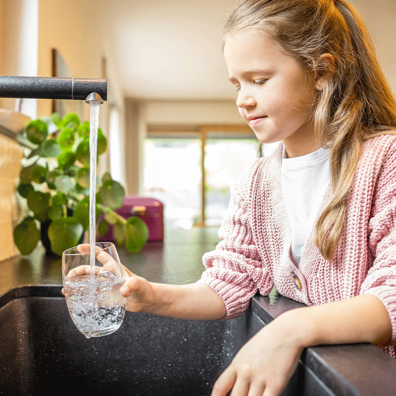 Wasser für zu Hause